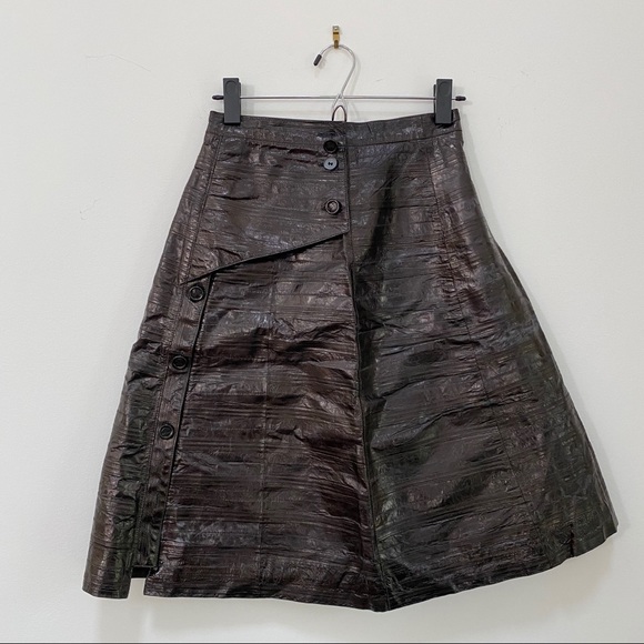 🚩SOLD!🚩 Proenza Schouler Eel Skin Skirt - Picture 2 of 6